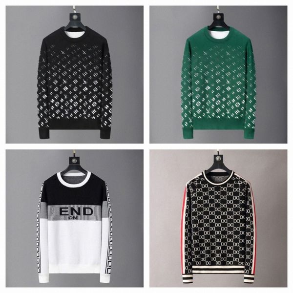 designer sweater mens sweaters fashion men casual round long sleeve womens letter printing sweaters, White;black
designer sweater mens sweaters fashion men casual round long sleeve womens letter printing sweaters, White;black