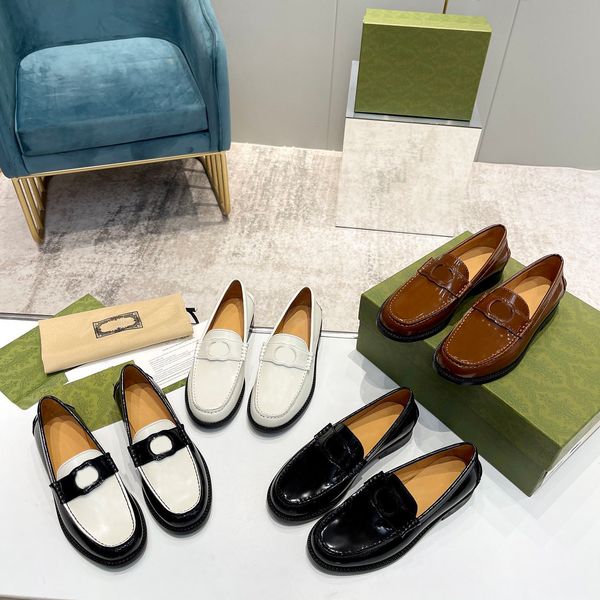 women's interlocking g loafer 100% real leather loafers polished cowhide classic loafers comfortable shoes women's designer shoes, Black
women's interlocking g loafer 100% real leather loafers polished cowhide classic loafers comfortable shoes women's designer shoes, Black