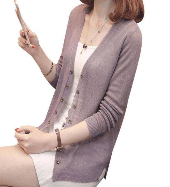 women039s sweaters 2022 short v collar cardigan sunscreen thin silk knit sweater cotton long sleeved hollow air conditioning sm8413540832, White;black
women039s sweaters 2022 short v collar cardigan sunscreen thin silk knit sweater cotton long sleeved hollow air conditioning sm8413540832, White;black