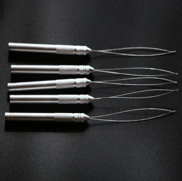 20pieceslot aluminium thread hook tool needle loop micro ring hair extensions beads43689854066788, Silver
20pieceslot aluminium thread hook tool needle loop micro ring hair extensions beads43689854066788, Silver