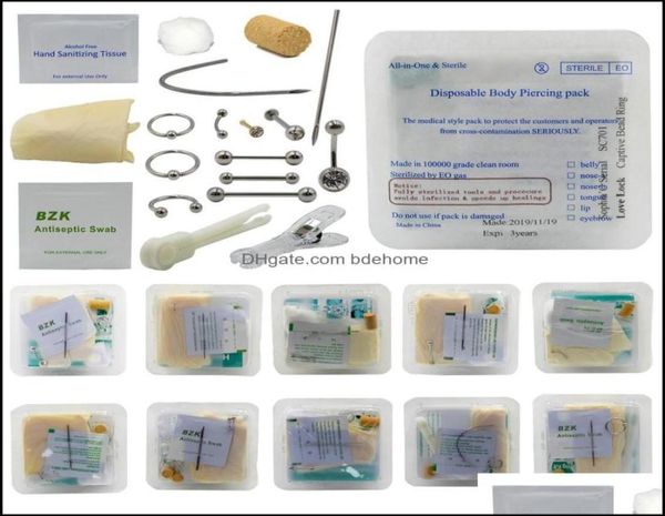 nose rings studs body jewelry disposable piercing kit medical sterile pack for ear nipple belly navel septum piercer tool hine8925544, Silver
nose rings studs body jewelry disposable piercing kit medical sterile pack for ear nipple belly navel septum piercer tool hine8925544, Silver