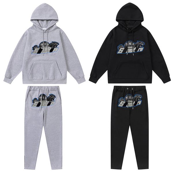 mens tracksuits sweater trousers set designer hoodies streetwear sweatshirts quality sports suit embroidery plush letter decoration thick ho, Gray
mens tracksuits sweater trousers set designer hoodies streetwear sweatshirts quality sports suit embroidery plush letter decoration thick ho, Gray