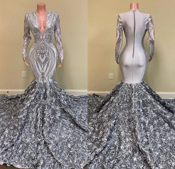 silver african girls long prom dresses 2022 mermaid v neck full sleeve 3d flowers train women formal party evening gown c04085931214, Black
silver african girls long prom dresses 2022 mermaid v neck full sleeve 3d flowers train women formal party evening gown c04085931214, Black
