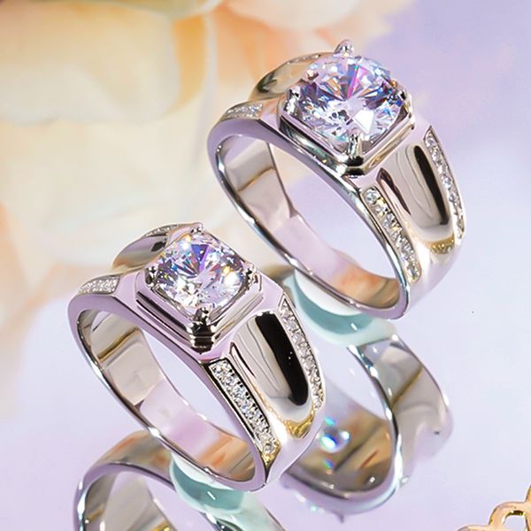 wedding rings ring for men 1 carat 2 carat s925 sterling silver with platinum plated fine jewelry engagement wedding ring luxury 230810, Slivery;golden
wedding rings ring for men 1 carat 2 carat s925 sterling silver with platinum plated fine jewelry engagement wedding ring luxury 230810, Slivery;golden