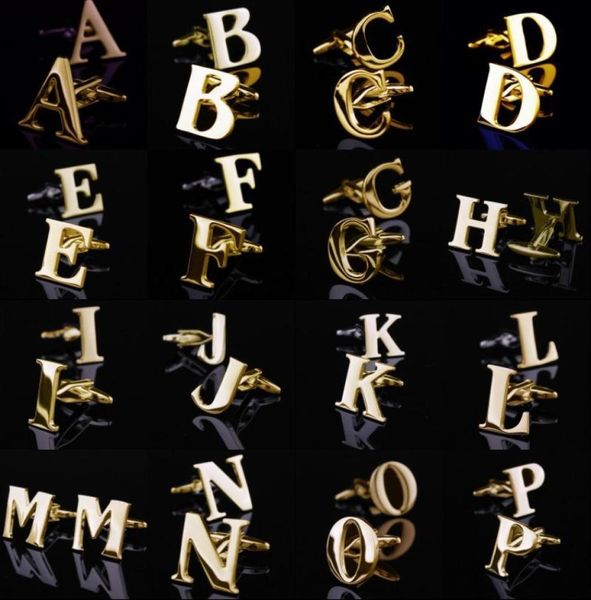 26 english letters az cufflinks mens cuff links gold color french shirt men jewelry cufflinks name initial cuff buttons2161745, Silver
26 english letters az cufflinks mens cuff links gold color french shirt men jewelry cufflinks name initial cuff buttons2161745, Silver