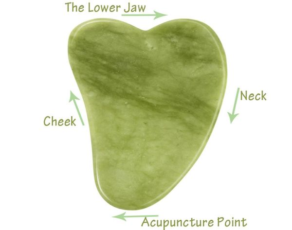 natural jade face massager gua sha scraper board facial guasha meridian muscle relaxation skin lifting 50 pcs dhl j0319770754
natural jade face massager gua sha scraper board facial guasha meridian muscle relaxation skin lifting 50 pcs dhl j0319770754