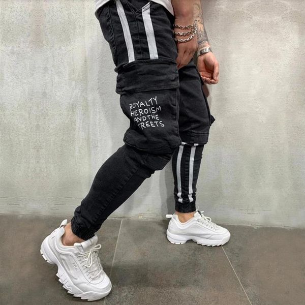 cargo pants denim men 2019 casual striped big pockets mens jeans hip hop male black jeans loose brand trousers jean homme d25218o, Blue
cargo pants denim men 2019 casual striped big pockets mens jeans hip hop male black jeans loose brand trousers jean homme d25218o, Blue