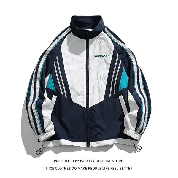 mens jackets hip hop spring autumn patchwork thin women light weight jacket men windbreaker casual coat couple shirt high streetwear 230810, Black;brown
mens jackets hip hop spring autumn patchwork thin women light weight jacket men windbreaker casual coat couple shirt high streetwear 230810, Black;brown