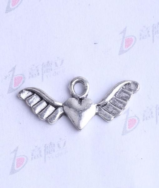 285114mm vintage wings flying heart charms antique silverbronze pendant fit bracelets necklace diy 200pcslot 25229944623, Bronze;silver
285114mm vintage wings flying heart charms antique silverbronze pendant fit bracelets necklace diy 200pcslot 25229944623, Bronze;silver