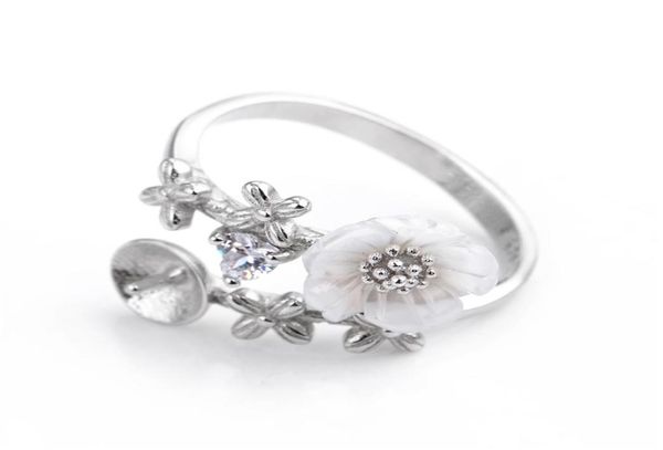 hopearl jewelry diy mount setting flower ring 925 sterling silver for pearl ring mount 3 pieces9064004, Slivery;crystal
hopearl jewelry diy mount setting flower ring 925 sterling silver for pearl ring mount 3 pieces9064004, Slivery;crystal