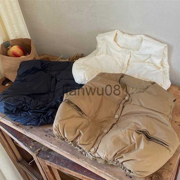 jackets deer jonmi 2022 new winter children cottonpadded waistcoats korean style sleeveless coats toddlers kids thicken warm vests x0811, Blue;gray
jackets deer jonmi 2022 new winter children cottonpadded waistcoats korean style sleeveless coats toddlers kids thicken warm vests x0811, Blue;gray