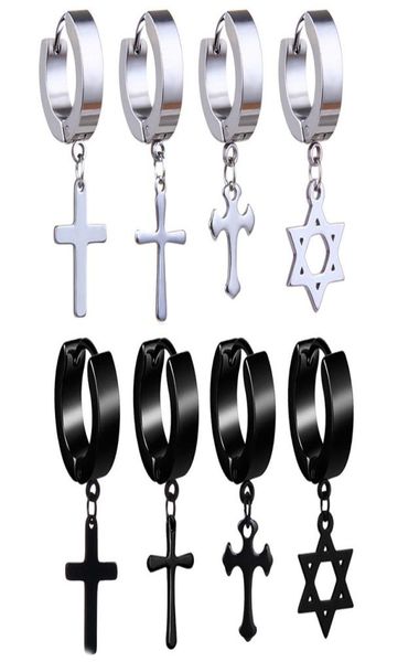 cross pentacle hoop earrings stainless steel pierced ear rings dangle chandelier fashion jewelry for men women will and sandy7800109, Silver
cross pentacle hoop earrings stainless steel pierced ear rings dangle chandelier fashion jewelry for men women will and sandy7800109, Silver