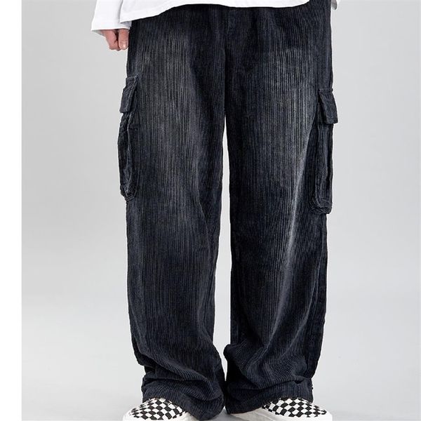 spring men casual corduroy cargo pants men slacks loose fit overalls pants with pockets men hip hop pant plus size m-2xl327d, Black
spring men casual corduroy cargo pants men slacks loose fit overalls pants with pockets men hip hop pant plus size m-2xl327d, Black