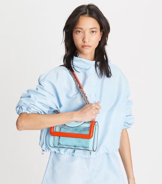 genuine leather women pvc transparent flap chain bag with tassel crossbody bag two-tone summer handbag for female
genuine leather women pvc transparent flap chain bag with tassel crossbody bag two-tone summer handbag for female
