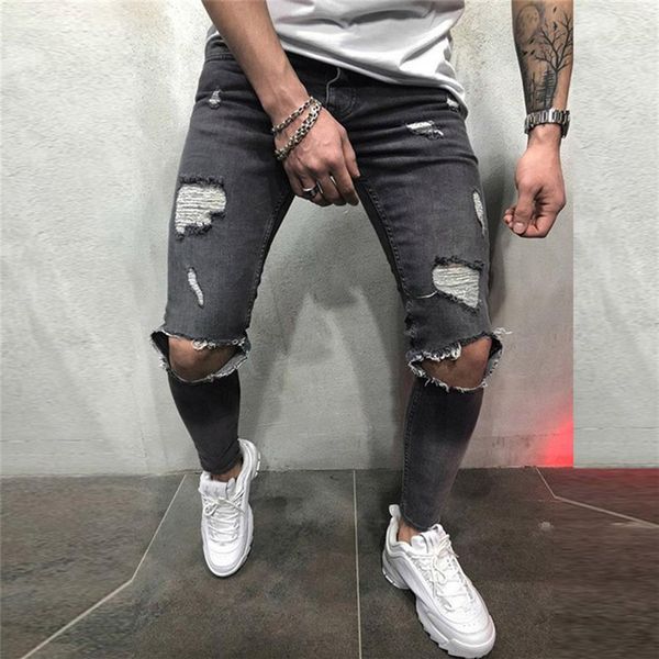 jeans men skinny stretch denim pants new brand cool designer brand distressed ripped jeans for men slim fit trousers312f, Blue
jeans men skinny stretch denim pants new brand cool designer brand distressed ripped jeans for men slim fit trousers312f, Blue