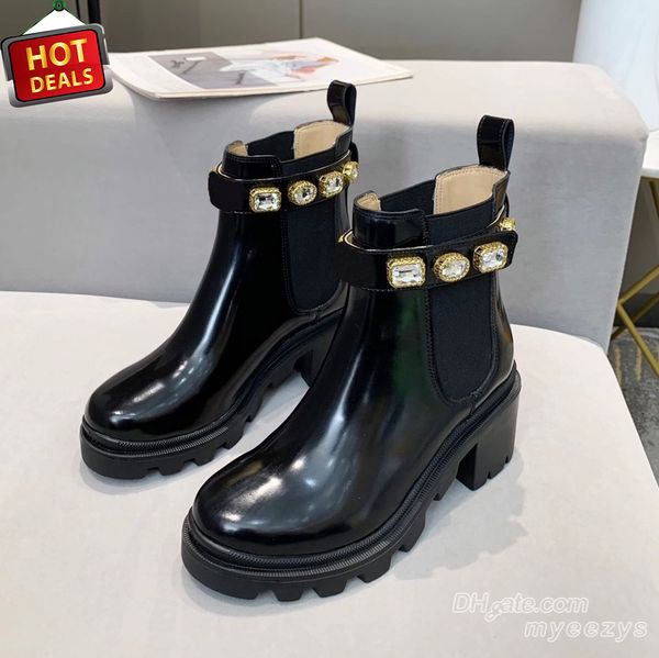 new autumn and winter short boots women's leather g quilted designer fashion versatile martin boots bronzed shoe buckle boots female wi, Black
new autumn and winter short boots women's leather g quilted designer fashion versatile martin boots bronzed shoe buckle boots female wi, Black
