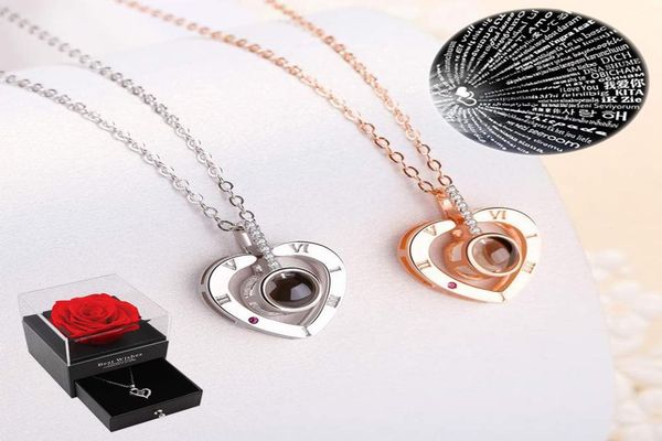 100 languages i love you heart memories pendant clavicle necklace chain with meaning in rose gift box for women girls9858346, Silver
100 languages i love you heart memories pendant clavicle necklace chain with meaning in rose gift box for women girls9858346, Silver