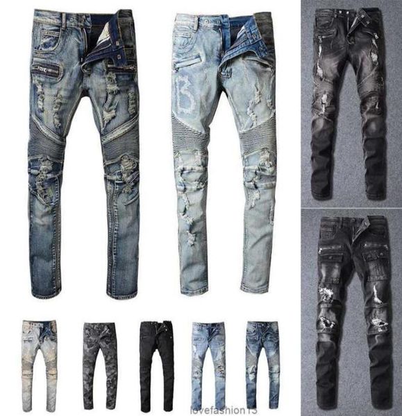 2023 mens designer jeans distressed ripped slim fit motorcycle bikers denim for s fashion mans black pants pour hommes 7h2n6670249, Blue
2023 mens designer jeans distressed ripped slim fit motorcycle bikers denim for s fashion mans black pants pour hommes 7h2n6670249, Blue