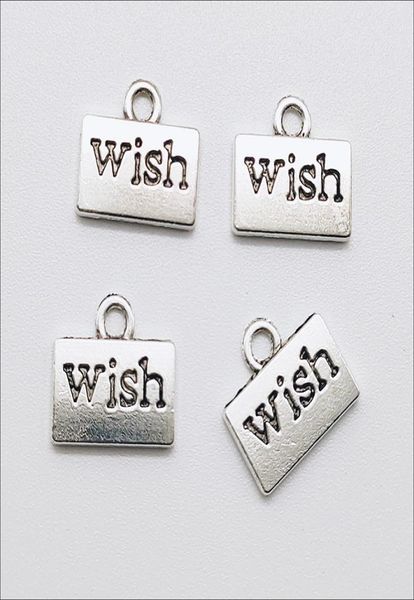 whole lot 100pcs letter wish antique silver charms pendants for jewelry making bracelet earrings diy keychain pendant 1211mm 9581827, Bronze;silver
whole lot 100pcs letter wish antique silver charms pendants for jewelry making bracelet earrings diy keychain pendant 1211mm 9581827, Bronze;silver