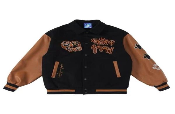 men039s jackets street anorak fashion men039s coat baseball uniform men039s winter jackets leather jaket embroidery stree9056560, Black;brown
men039s jackets street anorak fashion men039s coat baseball uniform men039s winter jackets leather jaket embroidery stree9056560, Black;brown