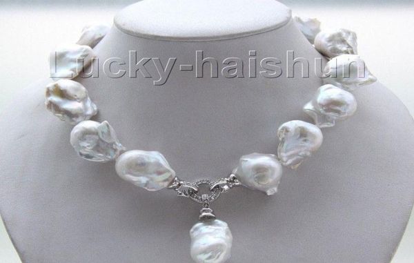 new fine pearl jewelry natural luster 17quot 22mm white reborn keshi pearls necklace1934826, Silver
new fine pearl jewelry natural luster 17quot 22mm white reborn keshi pearls necklace1934826, Silver