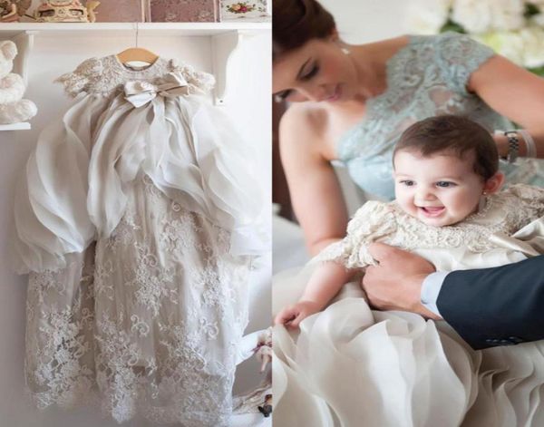 little christening gowns for baby girls beads appliqued overskirts baptism dresses with bonnet lace first communication dres8110577, White
little christening gowns for baby girls beads appliqued overskirts baptism dresses with bonnet lace first communication dres8110577, White