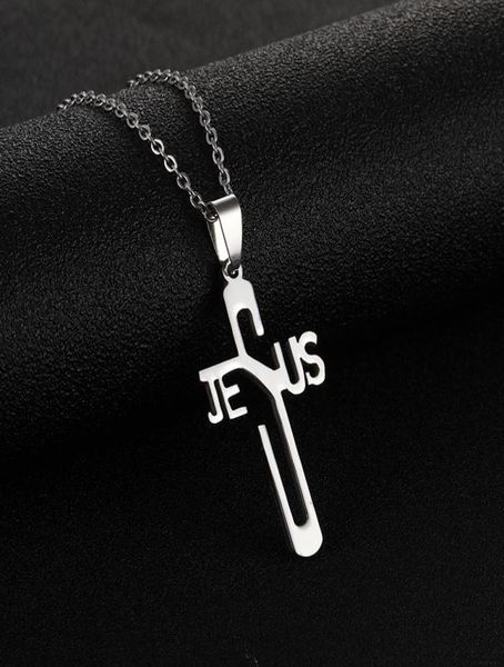 jesus cross necklace pendant stainless steel necklaces for women men fashion jewelry will and sandy6061967, Silver
jesus cross necklace pendant stainless steel necklaces for women men fashion jewelry will and sandy6061967, Silver