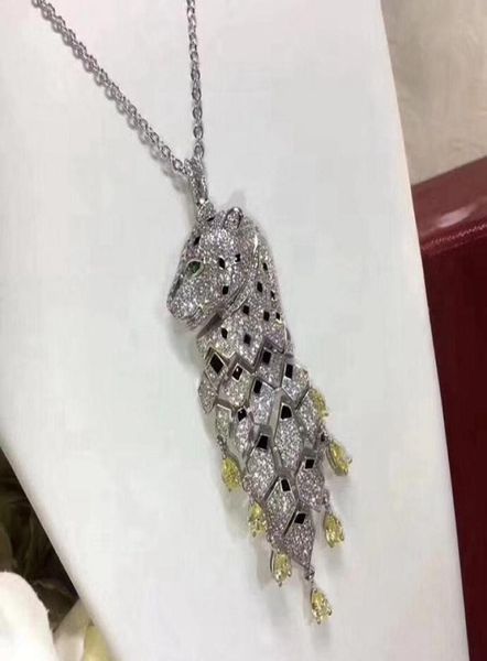 bjl luxury leopard zircon tassel copper collar necklace animal tiger panther tassel long charm wedding bridal elegant gift y12205126712, Silver
bjl luxury leopard zircon tassel copper collar necklace animal tiger panther tassel long charm wedding bridal elegant gift y12205126712, Silver