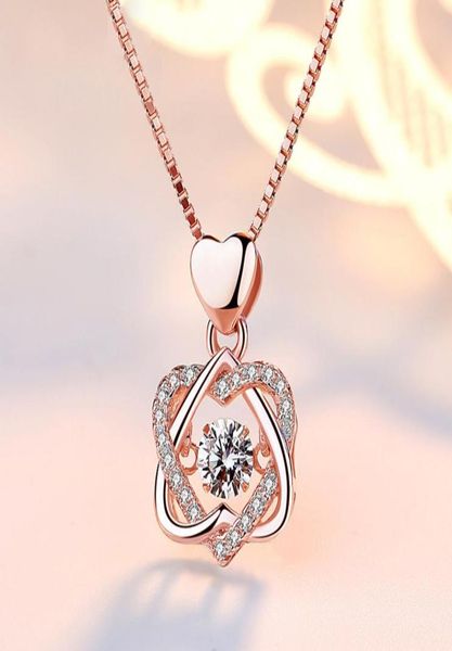 smart heart necklace 925 silver plated rose gold pendant clavicle chain jewelry6626320
smart heart necklace 925 silver plated rose gold pendant clavicle chain jewelry6626320