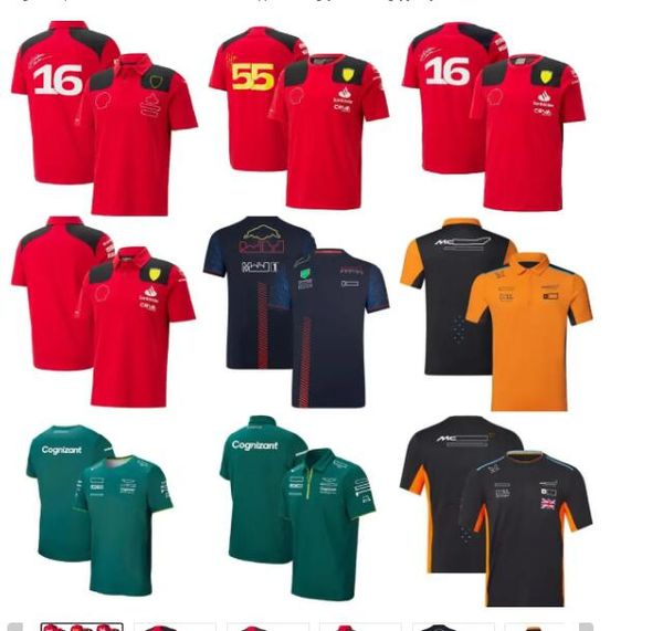 2023 formula 1 f1 racing mclaren aston martin sets carlos sainz charles leclerc set t-shirt casual breathable polo summer car logo motorspor, Black;gray
2023 formula 1 f1 racing mclaren aston martin sets carlos sainz charles leclerc set t-shirt casual breathable polo summer car logo motorspor, Black;gray