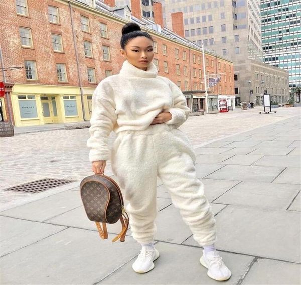 fuzzy fleece two piece set fashion turtleneck long sleeve and pants winter solid outfit sweat suits women matching sets women8109772, Gray
fuzzy fleece two piece set fashion turtleneck long sleeve and pants winter solid outfit sweat suits women matching sets women8109772, Gray