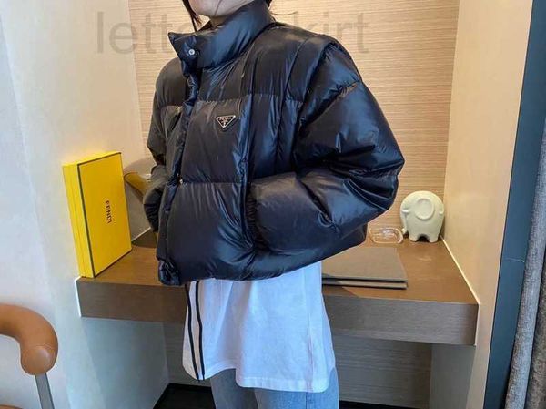 women's jackets designer pj 23 new style fashion triangle bread suit multiple wearing methods cotton coat 7epz, Black;brown
women's jackets designer pj 23 new style fashion triangle bread suit multiple wearing methods cotton coat 7epz, Black;brown