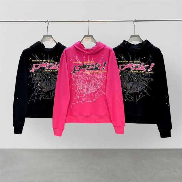 sp5der young thug 555555 men women hoodie foam print spider web graphic pink sweatshirts y2k pullovers s-xl1688, Black
sp5der young thug 555555 men women hoodie foam print spider web graphic pink sweatshirts y2k pullovers s-xl1688, Black