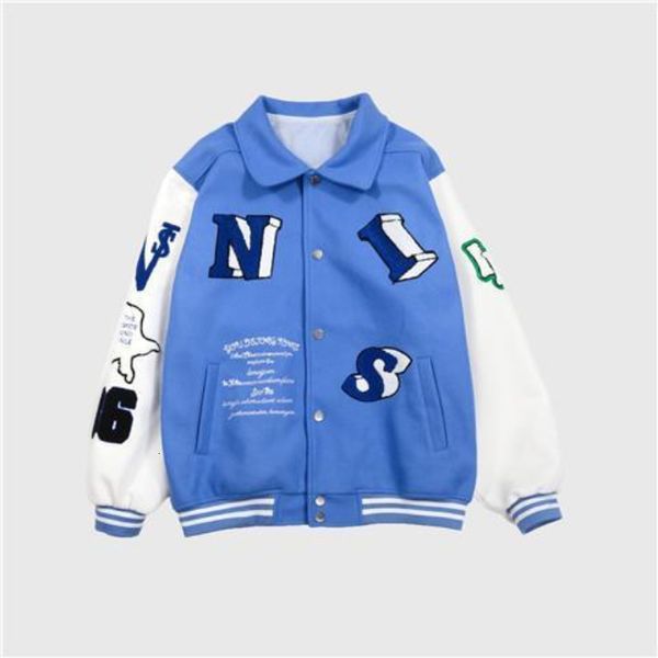 mens jackets american letter flocking embroidered coats men y2k street retro trend baseball uniform couple casual wild jacket 230810, Black;brown
mens jackets american letter flocking embroidered coats men y2k street retro trend baseball uniform couple casual wild jacket 230810, Black;brown