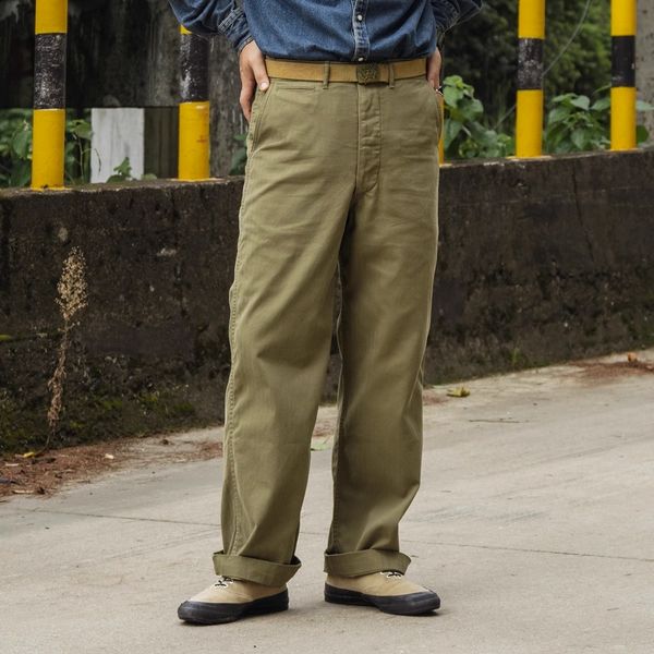 mens pants bronson m41 herringbone twill utility vintage workwear trousers straight fit 230810, Black
mens pants bronson m41 herringbone twill utility vintage workwear trousers straight fit 230810, Black