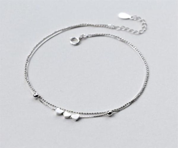 100 925 sterling silver anklets barefoot sandals double layer hearts beads ankle bracelets for women foot jewelry c19041101252r3673864, Red;blue
100 925 sterling silver anklets barefoot sandals double layer hearts beads ankle bracelets for women foot jewelry c19041101252r3673864, Red;blue