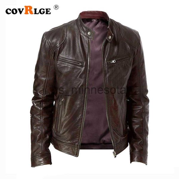 men's jackets covrlge spring men's standup collar slim leather jacket zipper pocket decorative pu coat biker men clothes casual ma, Black;brown
men's jackets covrlge spring men's standup collar slim leather jacket zipper pocket decorative pu coat biker men clothes casual ma, Black;brown