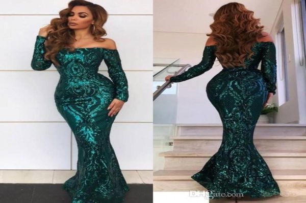 new arabic style emerald green mermaid evening dresses off shoulders elegant long prom gowns lace sequined pageant wears307724409416, Black;red
new arabic style emerald green mermaid evening dresses off shoulders elegant long prom gowns lace sequined pageant wears307724409416, Black;red