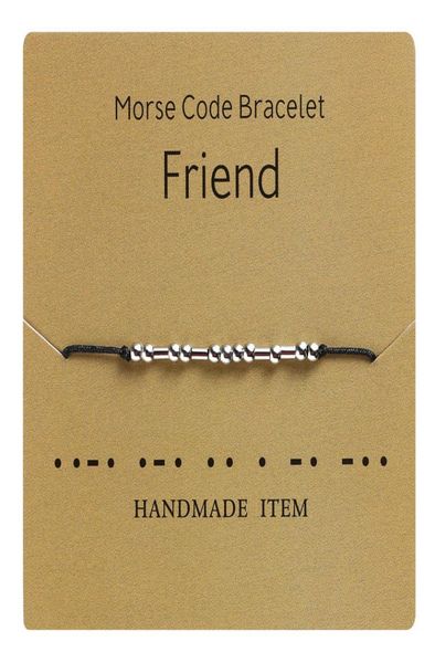 family friend friendship beads bracelets morse code bracelet charm bracelet for women men jewelry adjustable gifts6266845, Golden;silver
family friend friendship beads bracelets morse code bracelet charm bracelet for women men jewelry adjustable gifts6266845, Golden;silver