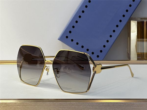 new fashion design polygon-shape sunglasses 1322 exquisite k gold frame simple and popular style high end outdoor uv400 protection glasses, White;black
new fashion design polygon-shape sunglasses 1322 exquisite k gold frame simple and popular style high end outdoor uv400 protection glasses, White;black