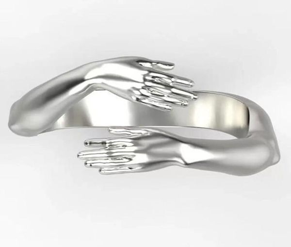 fashion adjustable hugging hand band rings silver jewelry open ring for women girl wedding engagement bridal gifts4571046
fashion adjustable hugging hand band rings silver jewelry open ring for women girl wedding engagement bridal gifts4571046