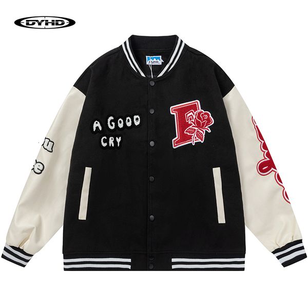mens jackets winter fashion loose outwear rose letter embroidery college jacket casual baseball harajuku coats 230810, Black;brown
mens jackets winter fashion loose outwear rose letter embroidery college jacket casual baseball harajuku coats 230810, Black;brown