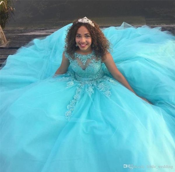 2019 saudi africa quinceanera dress princess puffy sheer ball gown sweet 16 ages long girls prom party pageant gown plus size cust4229022, Blue;red
2019 saudi africa quinceanera dress princess puffy sheer ball gown sweet 16 ages long girls prom party pageant gown plus size cust4229022, Blue;red