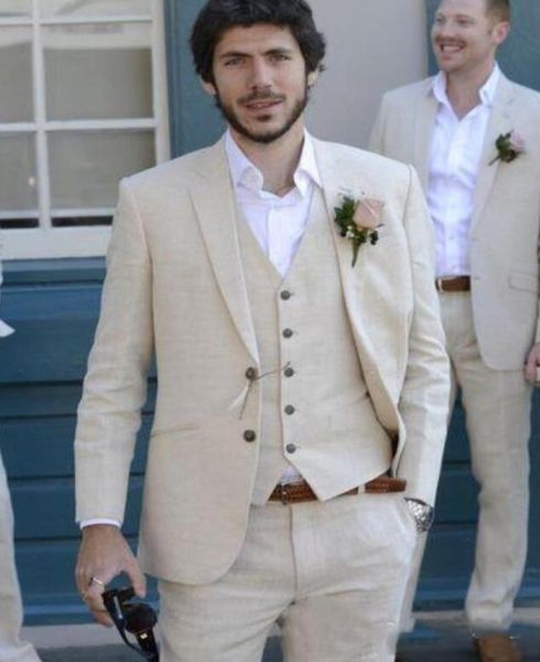 summer beach ivory linen men suits for wedding groomsmen tuxedos casual suits groom bridegroom tuxedos lapel coat 3 piece jacket p8776997, Black;gray
summer beach ivory linen men suits for wedding groomsmen tuxedos casual suits groom bridegroom tuxedos lapel coat 3 piece jacket p8776997, Black;gray