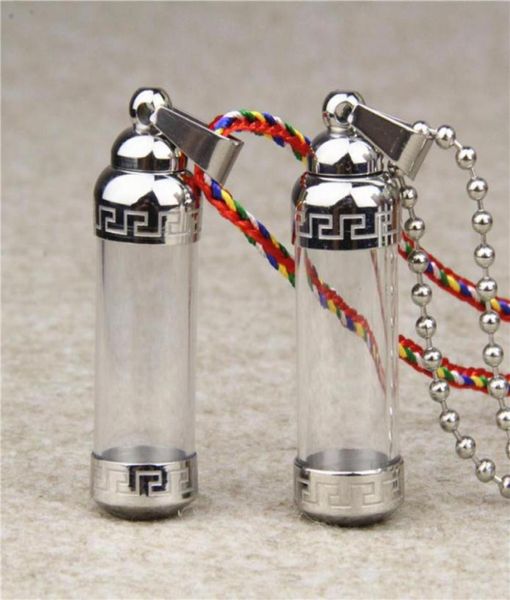 316l stainless steel storage bottle perfume bottles skin oil lockets pendants ash urn necklace glass tube cylinder lovers jewelry 8121204, Silver
316l stainless steel storage bottle perfume bottles skin oil lockets pendants ash urn necklace glass tube cylinder lovers jewelry 8121204, Silver