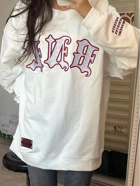 womens hoodies sweatshirts houzhou gothic y2k white letter embroidery crewneck women hippie harajuku oversize korean streetwear 230810, Black
womens hoodies sweatshirts houzhou gothic y2k white letter embroidery crewneck women hippie harajuku oversize korean streetwear 230810, Black