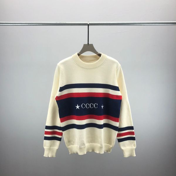 2 mens designer sweaters retro classic luxury sweatshirt men arm letter embroidery round neck comfortable high-quality jumper fashion cardig, White;black
2 mens designer sweaters retro classic luxury sweatshirt men arm letter embroidery round neck comfortable high-quality jumper fashion cardig, White;black