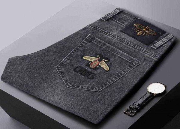 and spring summer jeans young men039s embroidered slim fit small foot elastic casual trend pants6180802, Blue
and spring summer jeans young men039s embroidered slim fit small foot elastic casual trend pants6180802, Blue