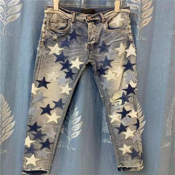 mens jeans designer bags yellow mud gray 2022 ss jean arrival vintage style hole fashion men slim motorcycle biker causal h268t, Blue
mens jeans designer bags yellow mud gray 2022 ss jean arrival vintage style hole fashion men slim motorcycle biker causal h268t, Blue