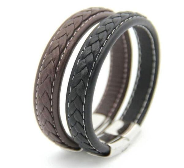 luxurys designers bracelets bangles men gift black genuine leather men039s bracelets knitted magnetic clasp fashion jewelry16240475698535, Golden;silver
luxurys designers bracelets bangles men gift black genuine leather men039s bracelets knitted magnetic clasp fashion jewelry16240475698535, Golden;silver